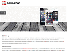 Tablet Screenshot of gsminkoop.nl
